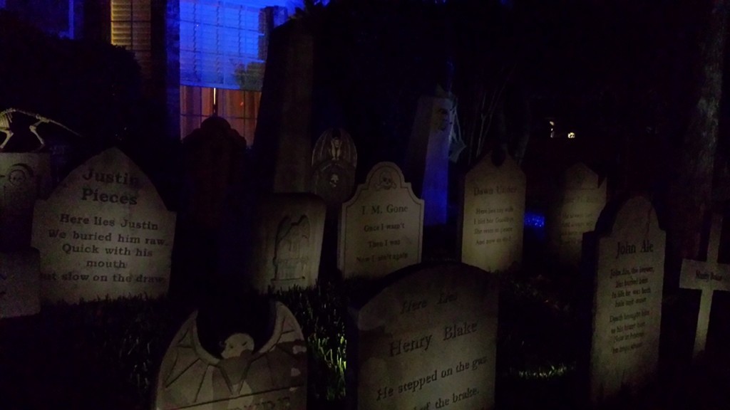 Nighttime at the manor