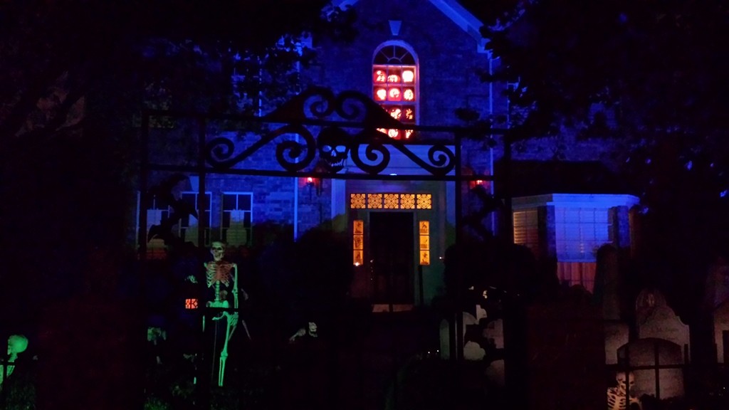Nighttime at the manor